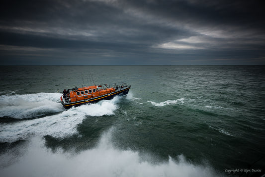 "Lifeboat Returning Home" Anglesey