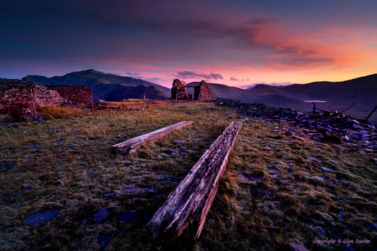 "Dusk Over Dinorwic" Dinorwic