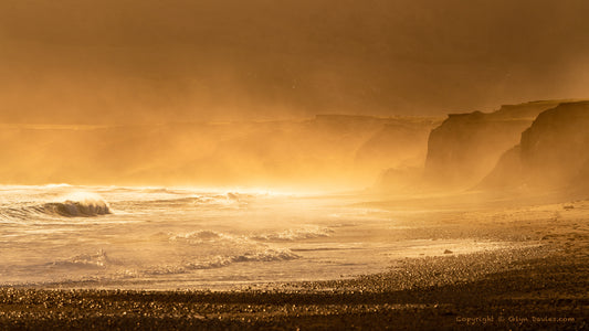 "Ocean on Fire at Hell's Mouth"