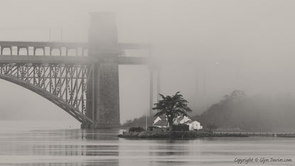 "A Bridge To Fog" Britannia Bridge