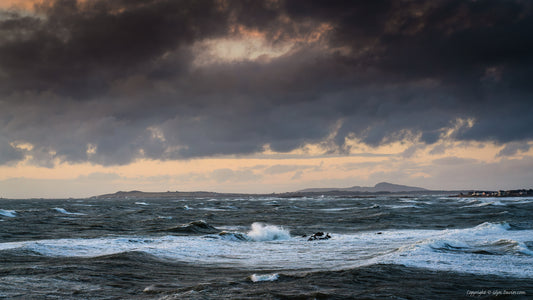 "Rough Evening Seas" Rhosneigr