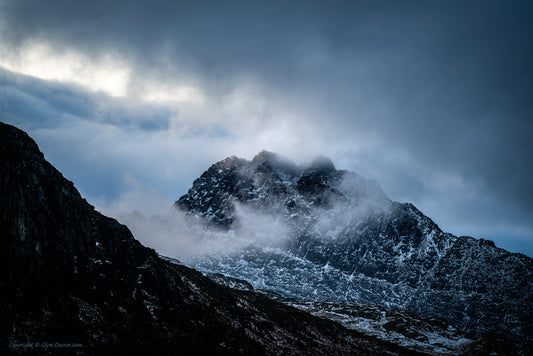 "Standing in the Clouds" Tryfan