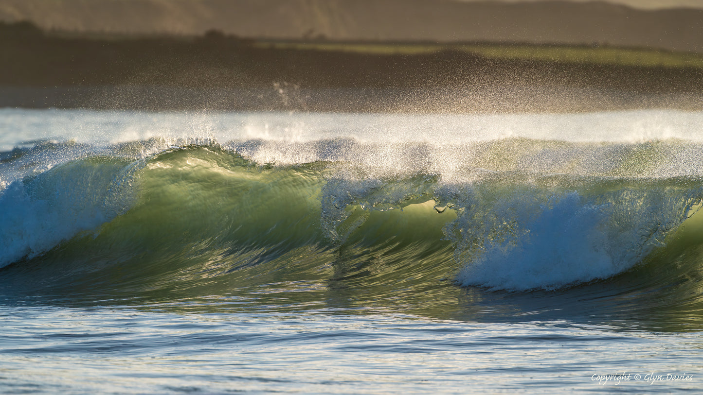 "Spring Waves at Aberdesach" Llyn Peninsula