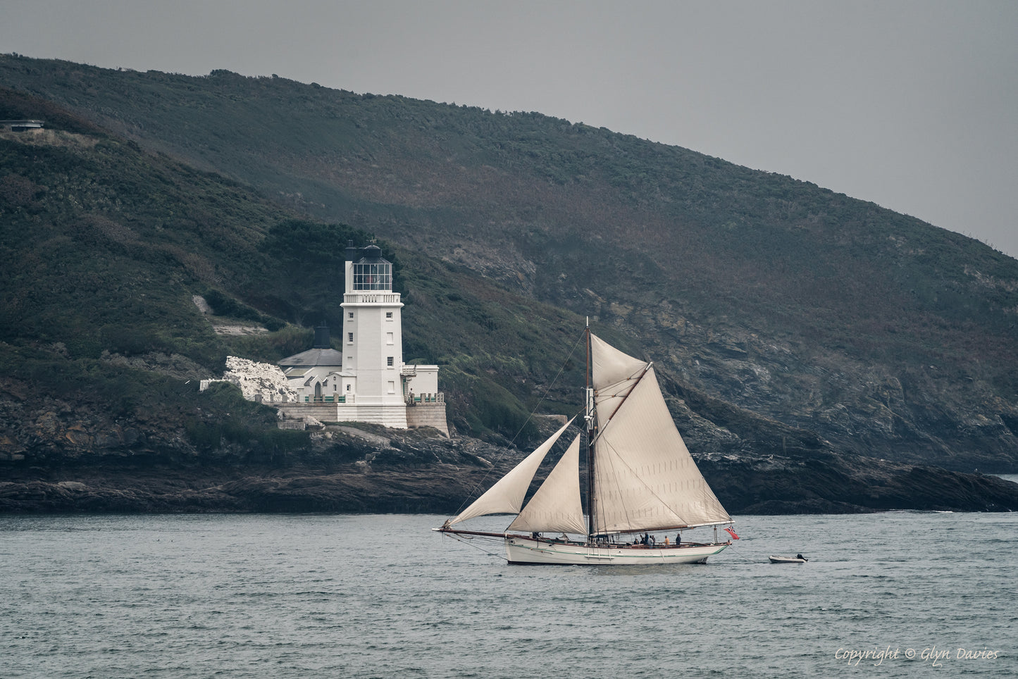 "Pellew Under Light Sail" Falmouth Bay, Cornwall