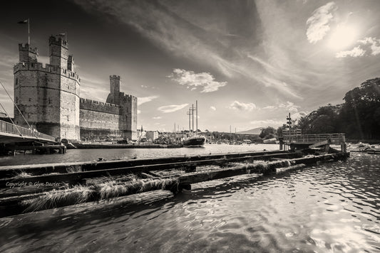 "Morning Flood Tide" Castell Caernarfon