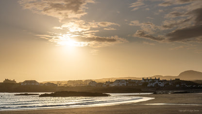 "Sun Sets on Fun in the Sun" Trearddur
