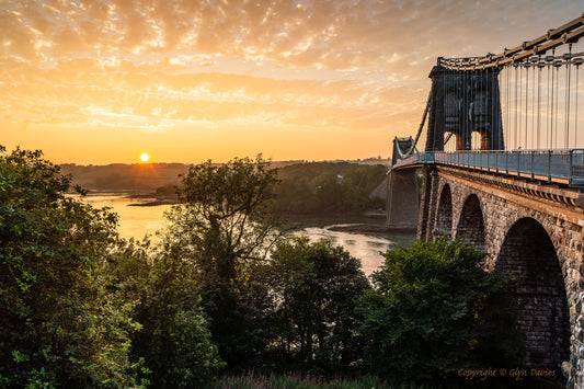 "Road to Gold" Menai Suspension Bridge