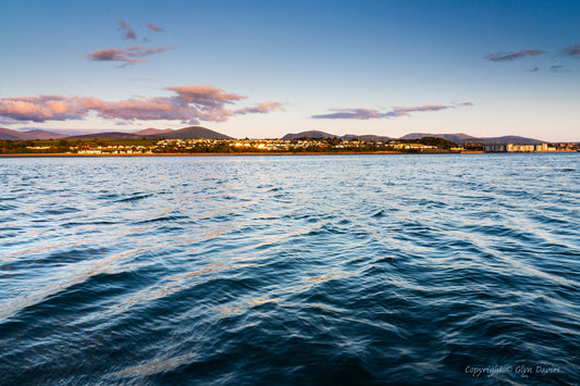 "Sparkle Over Blue Water" Caernarfon
